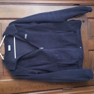 Columbia Black Fleece Jacket Size Medium
